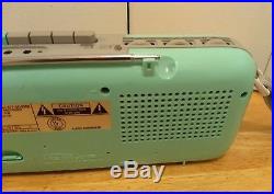 Vintage Sharp QT-50 Stereo Radio Cassette Recorder AM FM
