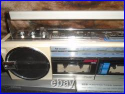 Vintage Sharp QT 77 AM/FM Cassette Recorder