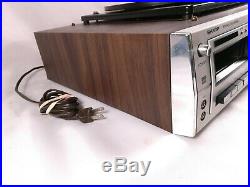 Vintage Sharp SG-141UR Record Player Turntable Cassette Tuner