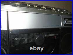 Vintage Sharp VZ-2000 AM/FM Cassette/Record Player Boombox