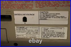 Vintage Sharp VZ-2000 Ghettoblaster Boombox Radio Cassette & Record Player Rare