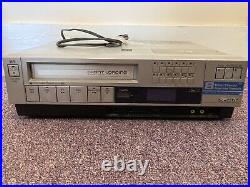Vintage Sharp Video Cassette Recorder VC-381 VHS VCR Front Loading Vintage Teste
