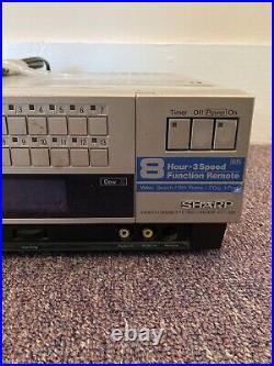 Vintage Sharp Video Cassette Recorder VC-381 VHS VCR Front Loading Vintage Teste
