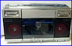 Vintage Sharp Vz-2000xa Record Player Cassette Tape Radio Stereo Boombox