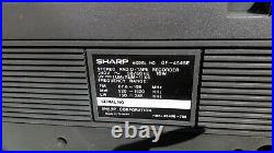 Vintage Sharp gf-4545 Radio Cassette Recorder Boombox