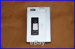 Vintage Sony BM-12 Cassette Corder Recorder Walkman 1978 New Belts Working