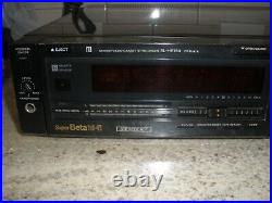 Vintage Sony Betamax Hi-fi Sterycast Cassette Recorder (for Parts As Is)