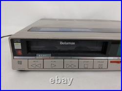 Vintage Sony Betamax SL-20 Video Cassette Recorder Tested for Power