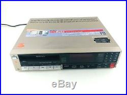 Vintage Sony Betamax SL-90 E-Z Betamax Video Cassette Recorder Stereo 1984