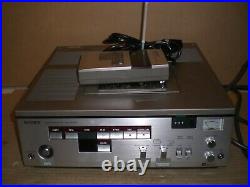 Vintage Sony Betamax SLO-320 Video Cassette Recorder