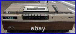 Vintage Sony Betamax Time Commander SL-5800 Video Cassette Recorder Vintage Sony Betamax Time Commander SL-5800 Video Cassette Recorder