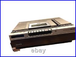 Vintage Sony Betamax Time Commander SL-5800 Video Cassette Recorder No Remote