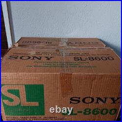 Vintage Sony Betamax X2 SL-8600 Video Cassette Recorder