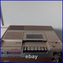 Vintage Sony Betamax X2 SL-8600 Video Cassette Recorder