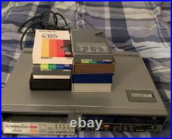 Vintage Sony Betamax video cassette recorder SLO-420