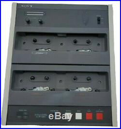 Vintage Sony CCP-1300 16x High-Speed 1x3 Cassette Master Duplicator
