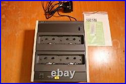 Vintage Sony CCP-1400 SLAVE DECK16x Speed Audio Cassette Duplicator w cables