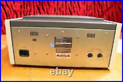 Vintage Sony CCP-1400 SLAVE DECK16x Speed Audio Cassette Duplicator w cables