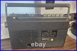 Vintage Sony CF-450 Cassette Recorder and AM/FM Radio 1971