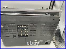 Vintage Sony CF-550A Radio Cassette Recording Player AM/FM