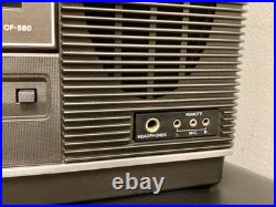 Vintage Sony CF-580 Cassette Player AM/FM Radio Recorder Fully Functioning Japan Vintage Sony CF-580 Cassette Player AM/FM Radio Recorder Fully Functioning Japan