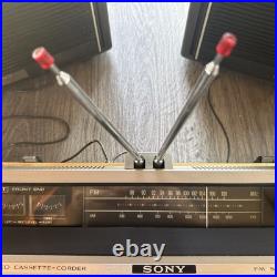 Vintage Sony CF-610 Recorder Deck Stereo AM / FM/Cassette (TESTED/WORKS/CLEAR)