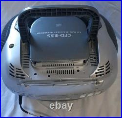 Vintage Sony CFD-E55 CD Radio Cassette Recorder Player Boombox Clock Timer