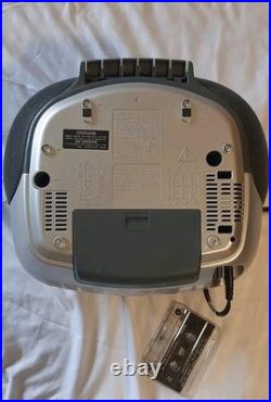 Vintage Sony CFD-E55 CD Radio Cassette Recorder Player Boombox Clock Timer