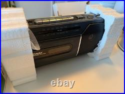 Vintage Sony CFM-140II AM/FM Radio Cassette Recorder Boombox New In Box