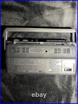 Vintage Sony CFM 145TV Radio Cassette Recorder