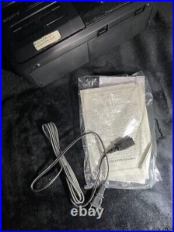 Vintage Sony CFM 145TV Radio Cassette Recorder