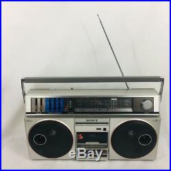 Vintage Sony CFS-500 Boombox Ghetto Blaster FM/AM Stereo Cassetter ...