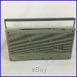 Vintage Sony CFS-500 Boombox Ghetto Blaster FM/AM Stereo Cassetter Recorder