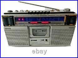 Vintage Sony CFS-61S FM Stereo Cassette Recorder Tape Deck Boombox FM/FWithSW1/SW2