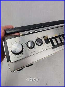 Vintage Sony CFS-61S Stereo Radio Cassette Recorder Boom Box Working