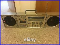 Vintage Sony CFS 88L Ghettoblaster Boombox Stereo Cassette Recorder 1980s