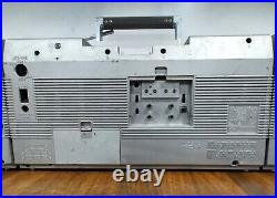 Vintage Sony CFS-88S FM Radio & Cassette Player/Recorder Stereo Folding Boombox