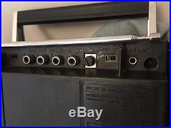 Vintage Sony CFS-9000 Radio Cassette Recorder GhettoBlaster BoomBox Line in 46W