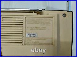 Vintage Sony CFS-FM7 Cassette Recorder Player Radio Boombox Portable Rare Japan