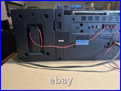 Vintage Sony CFS-W500 Boombox Stereo Cassette AM FM Radio Recorder Working