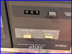 Vintage Sony Cassette Deck Player Recorder Stereo TC-FX22 Japan Dolby VIDEO