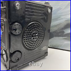 Vintage Sony FX-310 Portable Analog TV & Radio Receiver Cassette Recorder WORKS