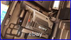 Vintage Sony Handycam camera 8mm video cassette recorder EV-C8u system works