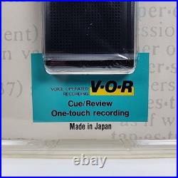 Vintage Sony M-747V Microcassette Voice Recorder withVOR Voice Operated Recording Vintage Sony M-747V Microcassette Voice Recorder withVOR Voice Operated Recording