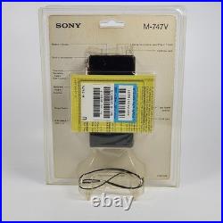 Vintage Sony M-747V Microcassette Voice Recorder withVOR Voice Operated Recording