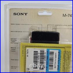 Vintage Sony M-747V Microcassette Voice Recorder withVOR Voice Operated Recording