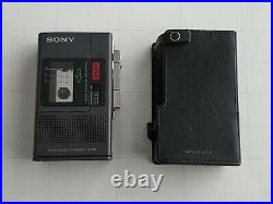 Vintage Sony Micro Cassette Player / Recorder M-88V Full Metal Body Japan Made