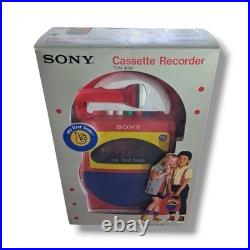 Vintage Sony'My First Sony' TCM-4000 Cassette Player Recorder New In Box