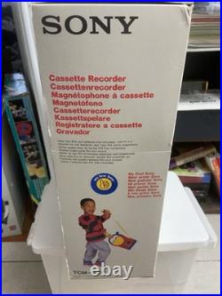 Vintage Sony'My First Sony' TCM-4500 Cassette Player Recorder New In Box