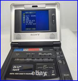 Vintage Sony PAL Digital8 Walkman VCR Recorder Video Transfer (GV-D800E)